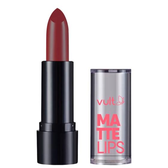 Imagem de Batom Vult Marsala Matte Lips 3,8g