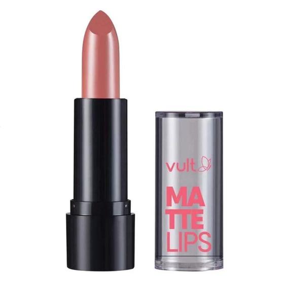 Imagem de Batom Vult Matte Lips Castanho 3,8G