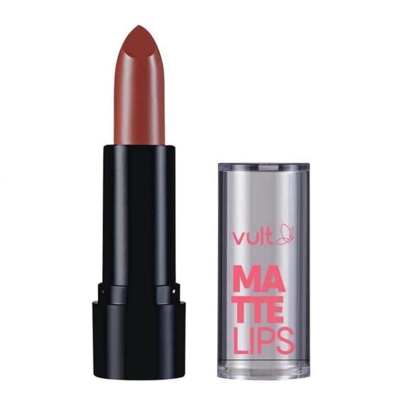 Imagem de Batom Vult Matte Lips Marsala 3,8G
