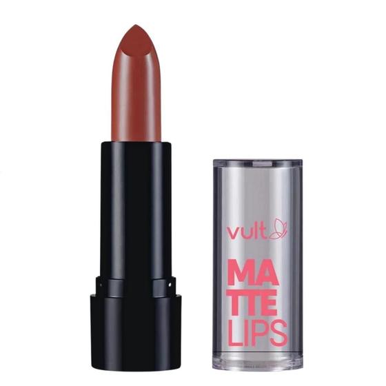 Imagem de Batom Vult Matte Lips Marsala 3,8g