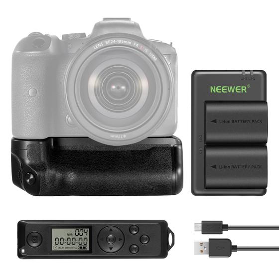 Imagem de Battery Grip Neewer BG-R10 com controle remoto 2.4G para Canon EOS R5 R6