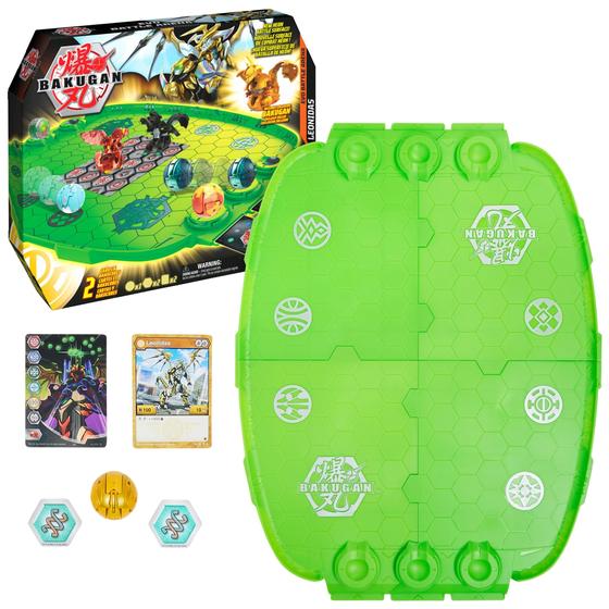 Imagem de Battle Arena Bakugan Evo com o exclusivo Leonidas Bakugan