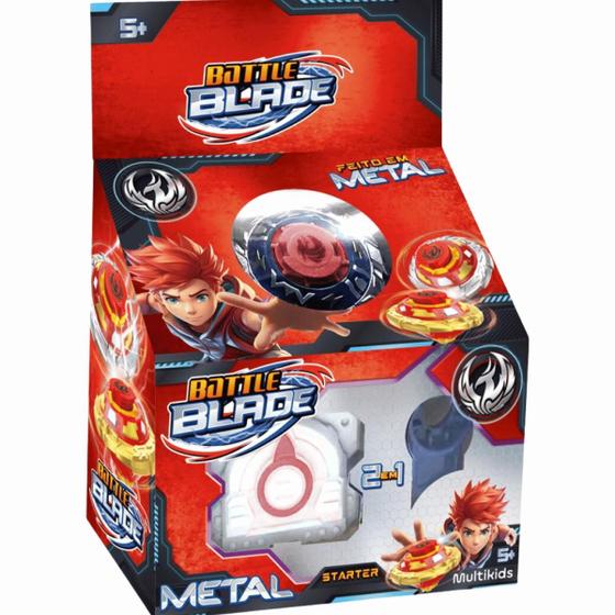 Imagem de Battle Blades Starter Pack Vermelho 2 em 1 Metal Multikids