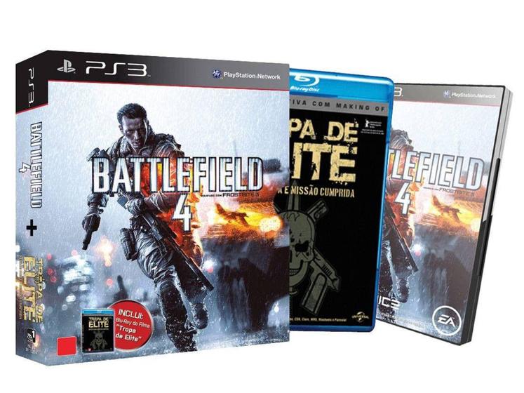 Imagem de Battlefield 4 para PS3 com Blu-Ray Tropa de Elite - WB Games