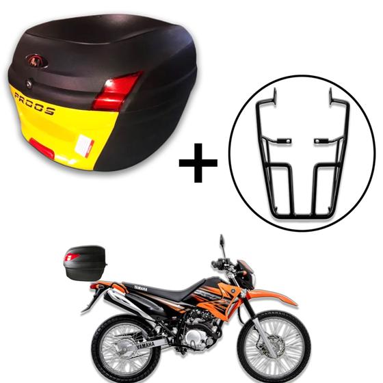 Imagem de Baú 34 litros Awa Proos com Bagageiro para XTZ 125 2002-2016