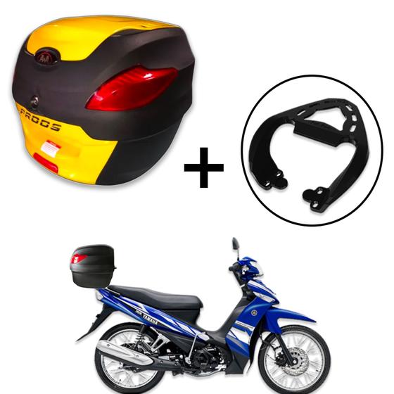 Imagem de Baú 41 litros Awa Proos com Bagageiro para CRYPTON 115 2010-2023