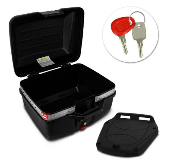Baú Bauleto Givi Universal E27m 27 litros Monolock Traffic Menor preço em Baú Bauleto Givi Universal E27m 27 litros Monolock Traffic