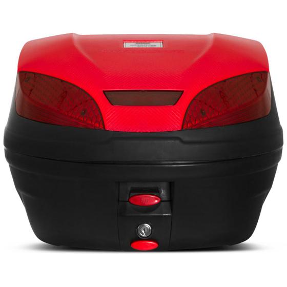 Imagem de Baú Bauleto Para Moto 30 Litros Pro Tork Smartbox 3 Entregas Motoboy Resistente 