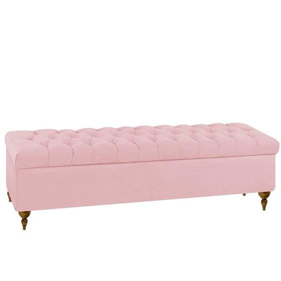 Baú Calçadeira Recamier Sapateira Retro Estilo Retro Para Quarto Sala Porta Objetos Decoração 90 cm Bia Menor preço em Baú Calçadeira Recamier Sapateira Retro Estilo Retro Para Quarto Sala Porta Objetos Decoração 90 cm Bia