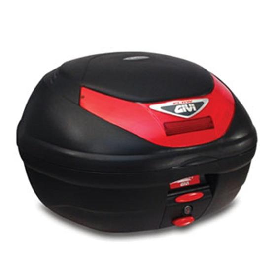 Baú Traseiro Givi E350N Preto Monolock 35L - Givi Menor preço em Baú Traseiro Givi E350N Preto Monolock 35L - Givi