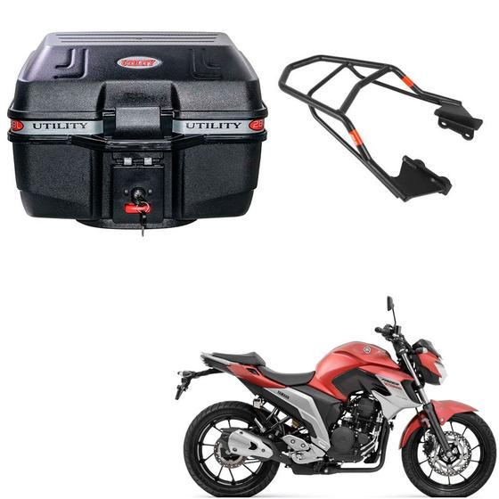 Imagem de Bauleto 28L Glider + Suporte Fazer 250 18/.. Givi