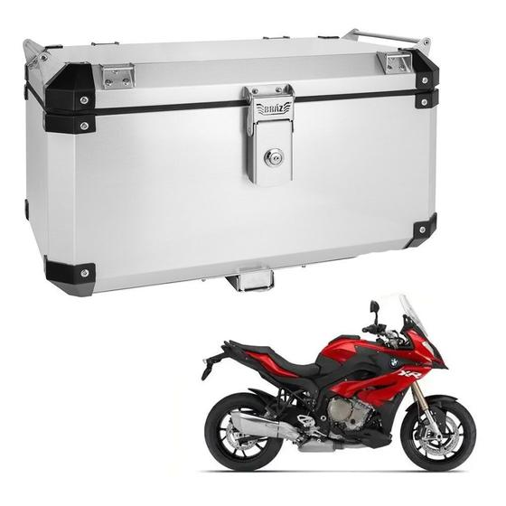 Imagem de Bauleto Atacama 55L S 1000 XR Escovado Top Case Bráz