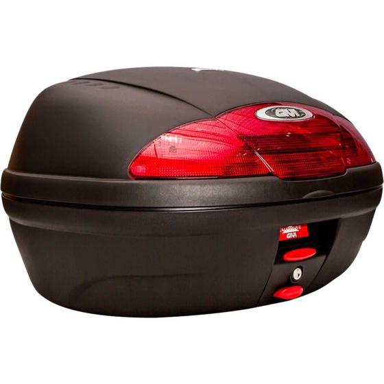 Bauleto Bau Givi Monolock Simply 45 Litros Lente Vermelha Moto Universal Menor preço em Bauleto Bau Givi Monolock Simply 45 Litros Lente Vermelha Moto Universal