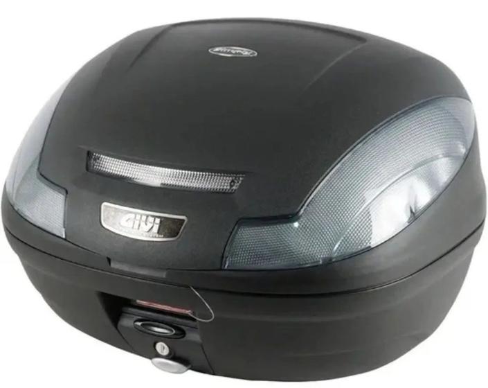 Imagem de Bauleto bau moto givi 47l monolock simply fume e-470nt cabe 2 capacetes titan fan ybr