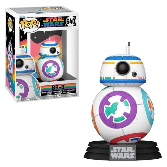 Imagem de BB-8 640 Pop Funko Star Wars Pride