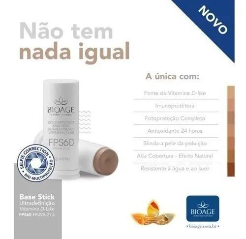 Imagem de Bb Cream Base Stick Ultradefinição Bioage bege claro