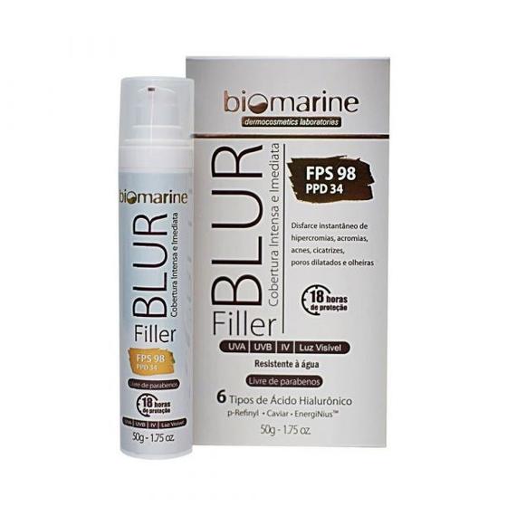 Imagem de BB Cream Blur Filler Biomarine FPS98 Chocolate 50g