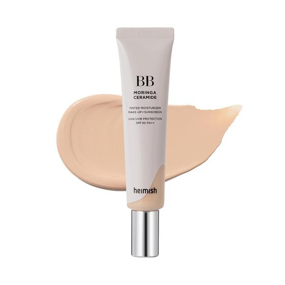 Imagem de BB Cream HEIMISH Moringa Ceramida SPF 30 PA++ 21 Bege Claro