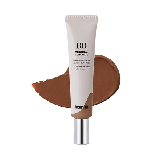 Imagem de BB Cream HEIMISH Moringa Ceramida SPF 30 PA++ 31 Deep 55mL