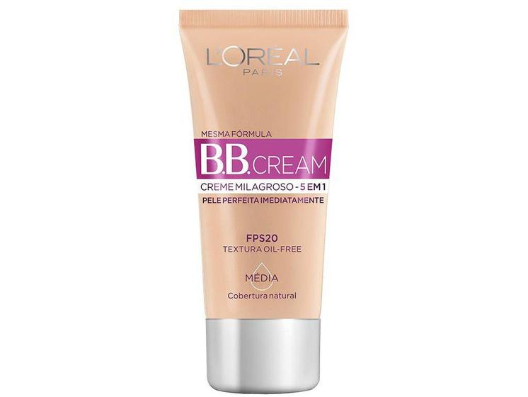 Imagem de BB Cream Loreal Paris Médio FPS 20 H2042500