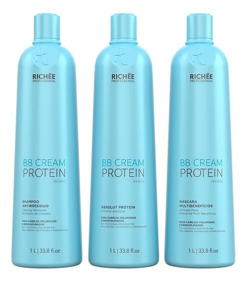 Imagem de BB cream protein Kit Alinhamento Capilar 3x1000l