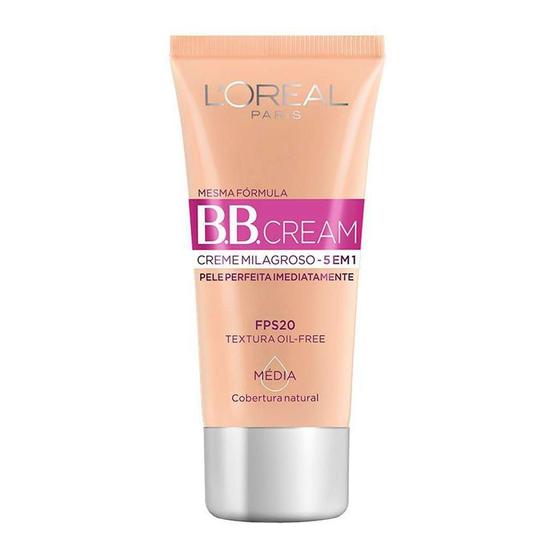 Imagem de Bb creme milagroso fps20 5 em 1 cor média com 30ml