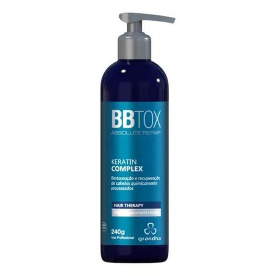 Imagem de Bbtox Keratin Complex Grandha Reparador Pós Progressiva 240g