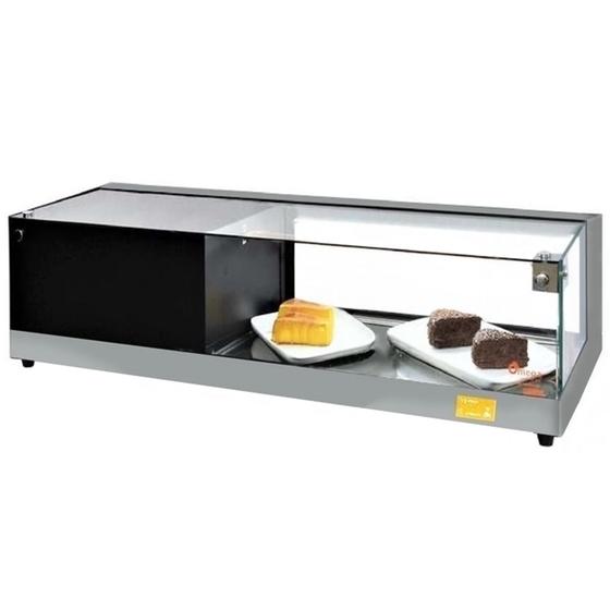 Imagem de BC-VFRD900 - Vitrine Refrigerada Beta para doces 90cm Prata - 220V - Omega