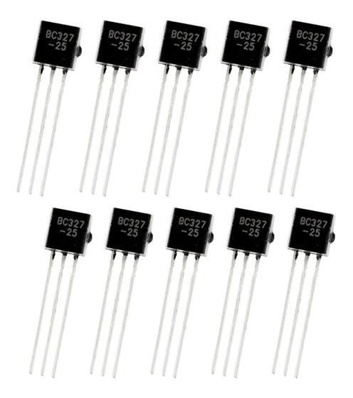 Imagem de BC327 Transistor Bipolar PNP - Kit 10 Peças Para Projetos