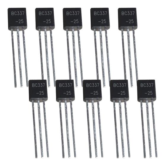 BC337 Transistor NPN - Kit 10 Peças Para Projetos - FAIRCHILD (FSC ...