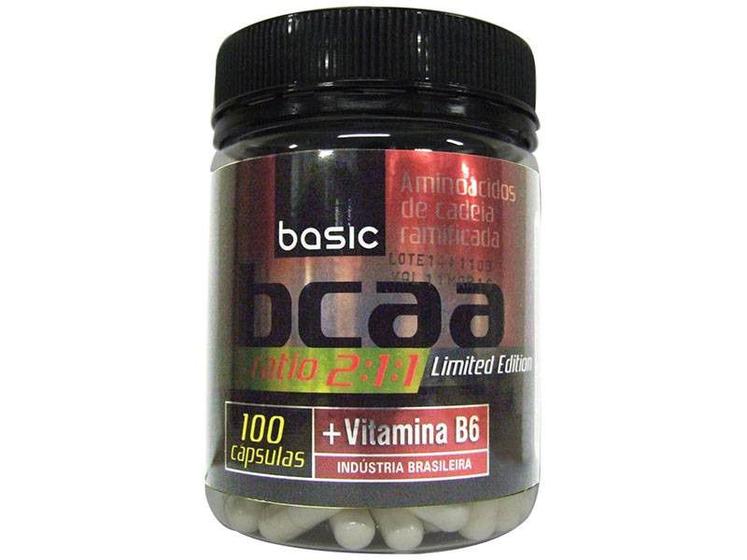 Imagem de BCAA 2:1:1 + Vitamina B6 100 Cápsulas