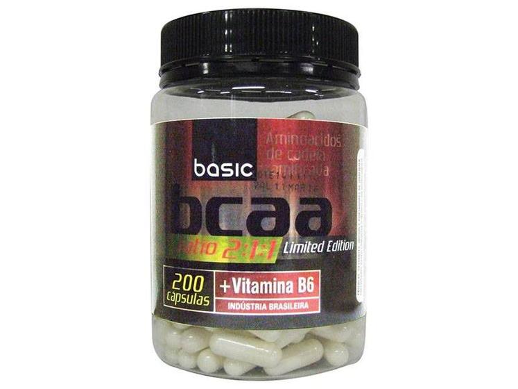 Imagem de BCAA 2:1:1 + Vitamina B6 200 Cápsulas