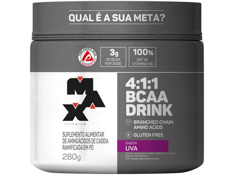 Imagem de BCAA 4:1:1 Drink 280g Uva