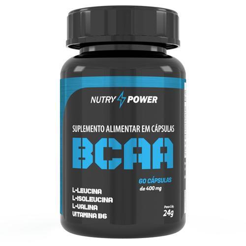 Imagem de BCAA 400mg 60 Cáps Nutry Power - ApisNutri