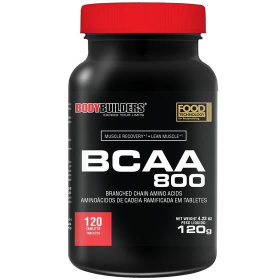 BCAA 800 120 tabs Bodybuilders BCAA Magazine Luiza
