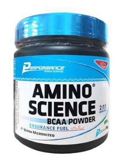 Imagem de Bcaa Amino Science Powder Limão Performance Nutrition 300G