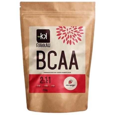 Imagem de BCAA Aminoácidos Morango Rakkau 250g