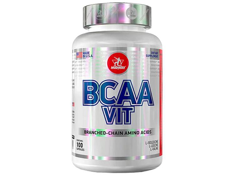 Imagem de Bcaa Vit Bcaa em capsula - 100 Caps - Midway