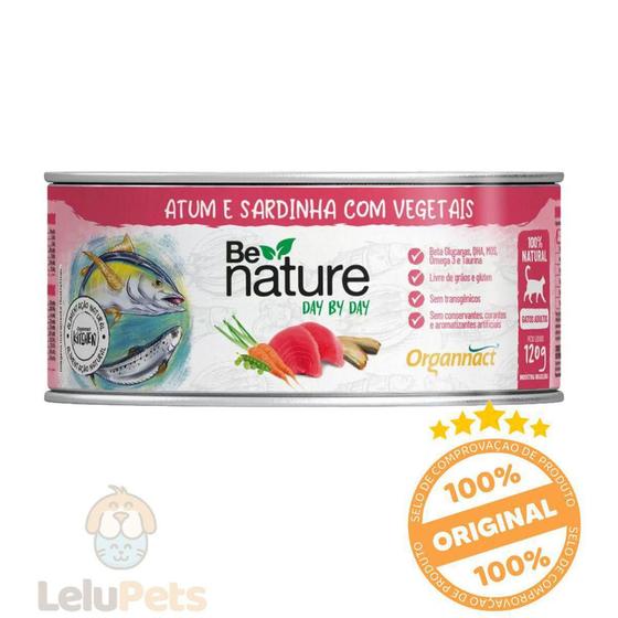 Imagem de Be Nature Day By Day Organnact Para Gatos Adultos 120g