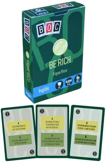 Imagem de Be Rich - Fique Rico - Box Of Cards - 51 Cartas - Boc 8