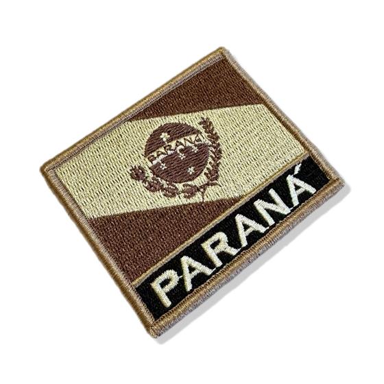 Imagem de BE0174N-004 Bandeira Paraná Patch Bordado 7,5x6,3cm