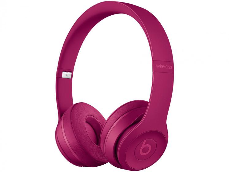 Beats Fone de Ouvido Solo3 Wireless Rosa Fone de Ouvido Bluetooth Magazine Luiza