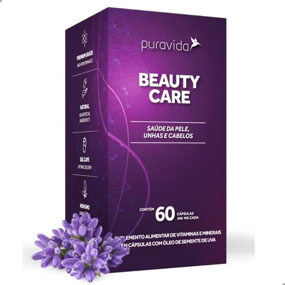 Imagem de Beauty Care 60 Cápsulas  Pura Vida