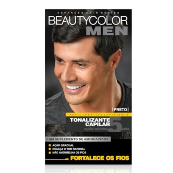 Imagem de Beautycolor Linha Men Louro Escuro Tonalizante Capilar 