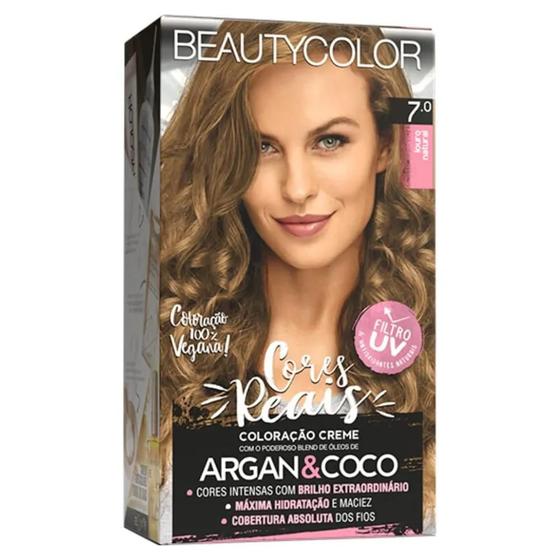 Imagem de beautycolor tintura coloracao 7.0 louro natural