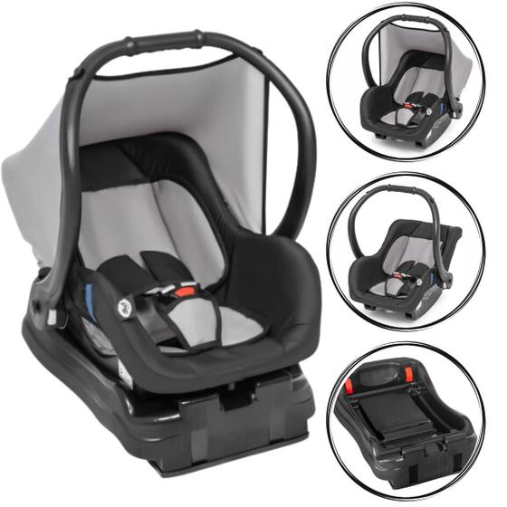 Imagem de Bebê Conforto com base, Cadeirinha cadeira de Carro Solare 