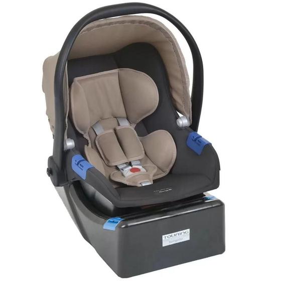 Imagem de Bebê Conforto Touring X Bege Mescla E Base - Burigotto