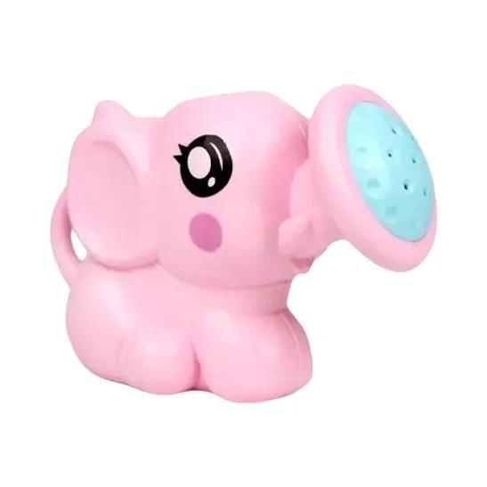 Imagem de Bebê Elefante Chuveiro Banho Água Jogar Interativo Sprinkler Banho Brinquedos Criativo Shampoo Boné