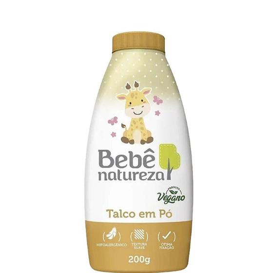 Imagem de Bebê Natureza Talco em Pó Suave Recém Nascido 200g