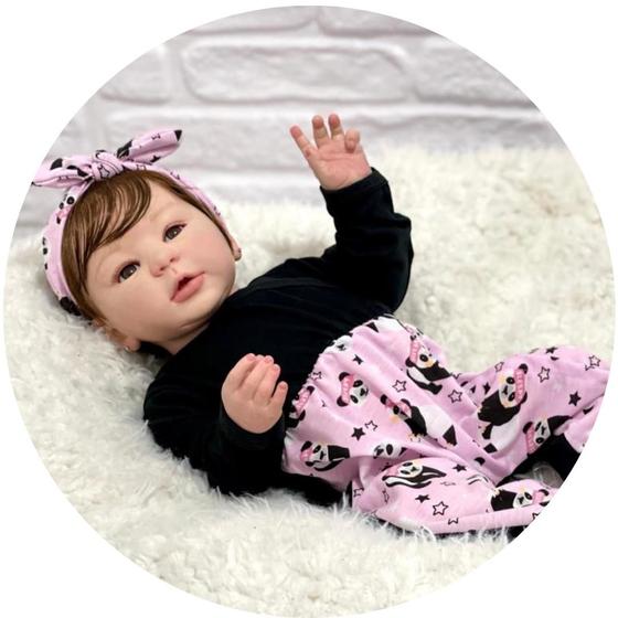 Imagem de Bebê Reborn Menina  Real Silicone,  Fofa, Princesa